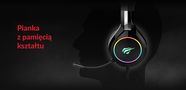 Gaming headphones Havit GAMENOTE H2232D RGB USB+3.5mm, Havit H2232d