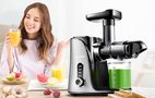 Slow Juicer AMZCHEF 3001-GA (Grey), AMZCHEF 3001-GA