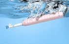 Rotary  toothbrush with tips set and travel case Bitvae R2 (pink), Bitvae R2 Pink+heads+case