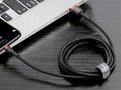 Baseus Cafule cable USB-C 3A 1m (Gray+Black), Baseus CATKLF-BG1