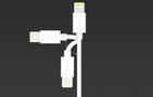 USB to Lightning cable Choetech IP0026, MFi,1.2m (white), Choetech IP0026 WH