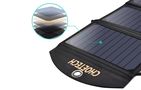 Foldable solar charger Choetech SC001 19W 2xUSB (black), Choetech SC001