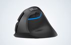 Wireless Vertical Mouse Delux M618Mini DB BT+2.4G 2400DPI (black), Delux M618Mini DB