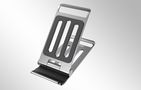 Folding phone stand Dudao F14 (gray), Dudao F14