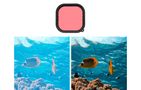 Lens waterproof filter set Telesin for GoPro Hero 9 / Hero 10 / Hero 11 / Hero 12 (GP-FLT-904), Telesin GP-FLT-904