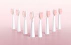 Toothbrush tips FairyWill E11 (white), FairyWill E11 Pink 4 pcs