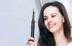 Sonic toothbrush with tip set and water fosser FairyWill FW-5020E + FW-E11 (black), FairyWill FW-5020E + FW-E11