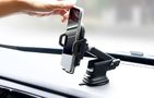 Suction Cup Car Phone Holder Foneng CP13 (black), Foneng CP13 black