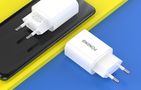 Fast charger Foneng  1x USB EU43 10.5W + USB Micro cable, Foneng EU43 Micro