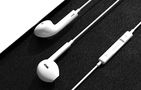 In-ear headphones, wired Foneng T34, mini jack 3.5mm, remote control (white), Foneng T34 White