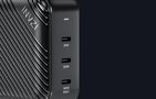 Wall charger INVZI GanHub 3x USB-C, 140W, EU/UK/AU/US (black), INVZI GH14013