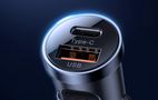 Car charger Joyroom C-A08, 1x USB QC3.0, 1x USB-C PD 30W (black), Joyroom C-A08