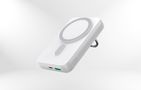 20W Magnetic PowerBank 10000mAh Joyroom JR-W050 (white), Joyroom JR-W050 White