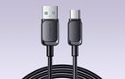 Cable S-AC027A14 USB to USB C / 3A/ 1,2m (black), Joyroom S-AC027A14 1.2m-Bl