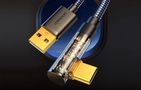 Angle Cable to USB-A / Lightning / 1.2m Joyroom S-UL012A6 (blue), Joyroom S-UL012A6 1.2m Blue