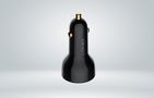 LDNIO C101 Car Charger, USB + USB-C, 100W + USB-C to Lightning Cable (Black), LDNIO C101 Type C to light