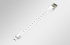 LDNIO LS50 0,15m USB - Micro USB Cable (White), LDNIO LS50 micro