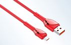 LDNIO LS662 USB - Micro USB 2m, 30W Cable (Red), LDNIO LS662 micro