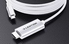 Lention CU707 USB-C to HDMI 2.0 cable,  4K60Hz, 1Gbps, 3m (silver), Lention CB-CU707H-3MSC-SIL-