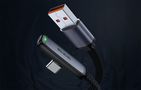USB to USB-C cable Mcdodo CA-3340 6A 90 degree 1.2m, Mcdodo CA-3340
