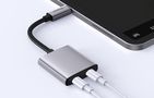 2in1 Audio Adapter Mcdodo CA-5570 2in1 USB-C to 2x USB-C, Mcdodo CA-5570