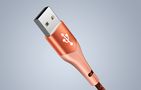 USB to USB-C Mcdodo Magnificence CA-7962 LED cable, 1m (orange), Mcdodo CA-7962