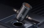 Mcdodo CC-2950 car charger, 2x USB, 15.5W (black), Mcdodo CC-2950