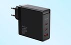 Charger GaN 140W Mcdodo CH-2913, 2x USB-C, USB-A (black), Mcdodo CH-2913