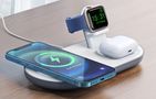 Wireless Charger Mcdodo CH-7062 3 in 1 15W (mobile/TWS/Apple watch) (white), Mcdodo CH-7062