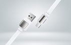 Cable USB Micro Remax Platinum Pro, 1m (white), Remax RC-154m white