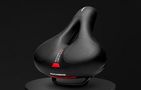 Bicycle saddle Rockbros AQ-6090R (Black-Red), Rockbros AQ-6090R