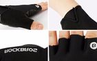 Bicycle half finger gloves Rockbros S106BK-M Size: M (black), Rockbros S106BK-M