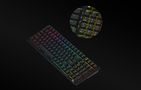 Wireless mechanical keyboard Royal Kludge RK98 RGB, Red switch (black), Royal Kludge RK98 red switch