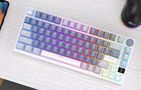 Wireless mechanical keyboard Royal Kludge RKM75 RGB, Silver switch (blue), Royal Kludge RKM75 silver switch