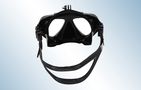 Diving Mask Telesin with detachable mount for sports cameras, Telesin GP-DIV-GS2-BK