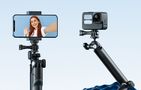 TELESIN 3-Way selfie-stick tripod for sports cameras, Telesin TE-TPR-009