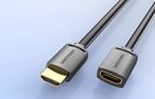 HDMI 2.0 Male to HDMI 2.0 Female Extension Cable Vention AHCBD 0,5m, 4K 60Hz, (Black), Vention AHCBD