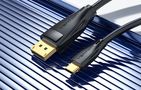 USB-C to DisplayPort 1.4 Cable Vention CGYBH, 2m, 8K 60Hz/4K 120Hz (black), Vention CGYBH