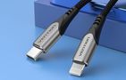 USB-C 2.0 to Lightning Cable Vention TACHH 2m MFi Gray, Vention TACHH