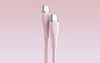 USB-C 2.0 to USB-C Cable Vention TAWPF 1m, PD 100W, Pink Silicone, Vention TAWPF