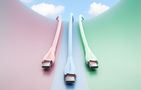 USB-C 2.0 to USB-C Cable Vention TAWPF 1m, PD 100W, Pink Silicone, Vention TAWPF