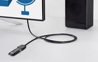 Extension Cable USB 3.0 male USB to female USB Vention VAS-A45-B150 1.5m (Black), Vention VAS-A45-B150