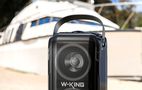 Wireless Bluetooth Speaker W-KING T9II 60W + microphone (black), W-KING T9II black