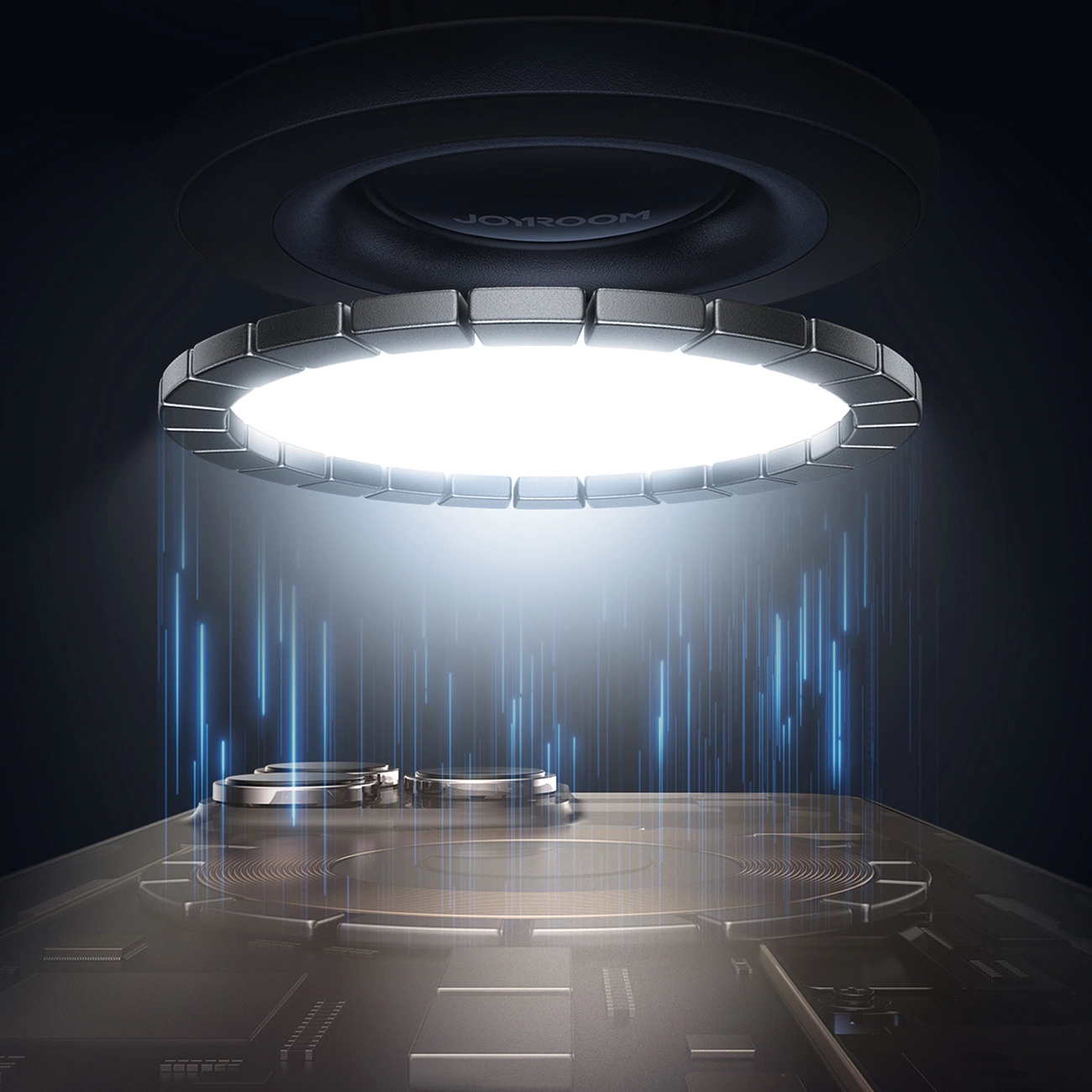 Joyroom JR-ZS406 magnetic car holder for windshield/cockpit - black, Joyroom 6956116708085 6956116708085