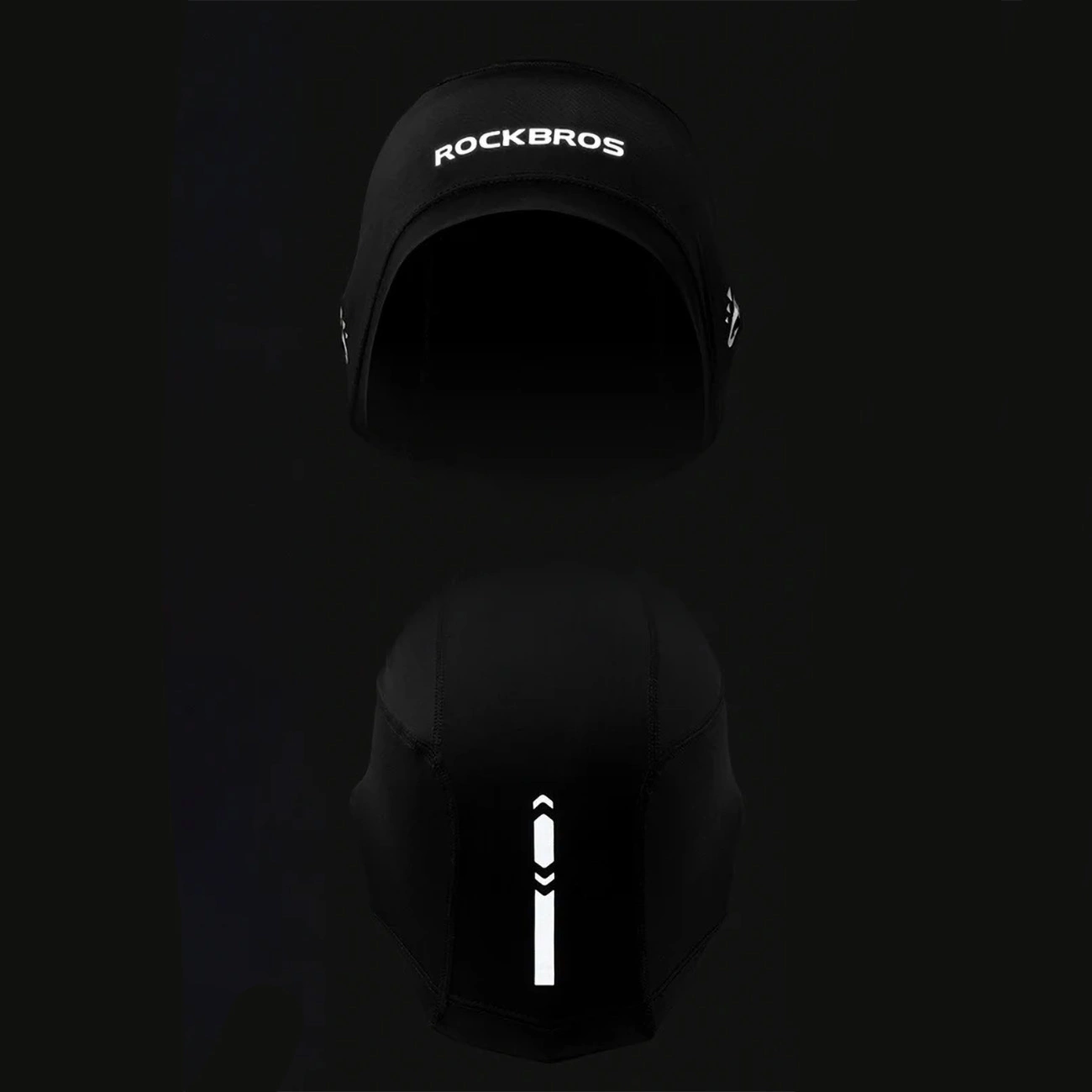 Rockbros YPP037 cycling cap with cutouts for glasses - black, Rockbros 5907769361562 5907769361562