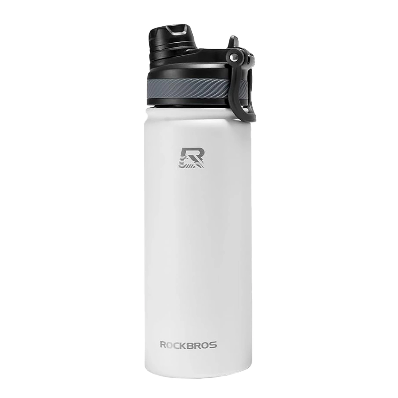 Rockbros 35210029005 thermal bicycle bottle for drinks 550 ml - white, Rockbros 7683507140863 7683507140863
