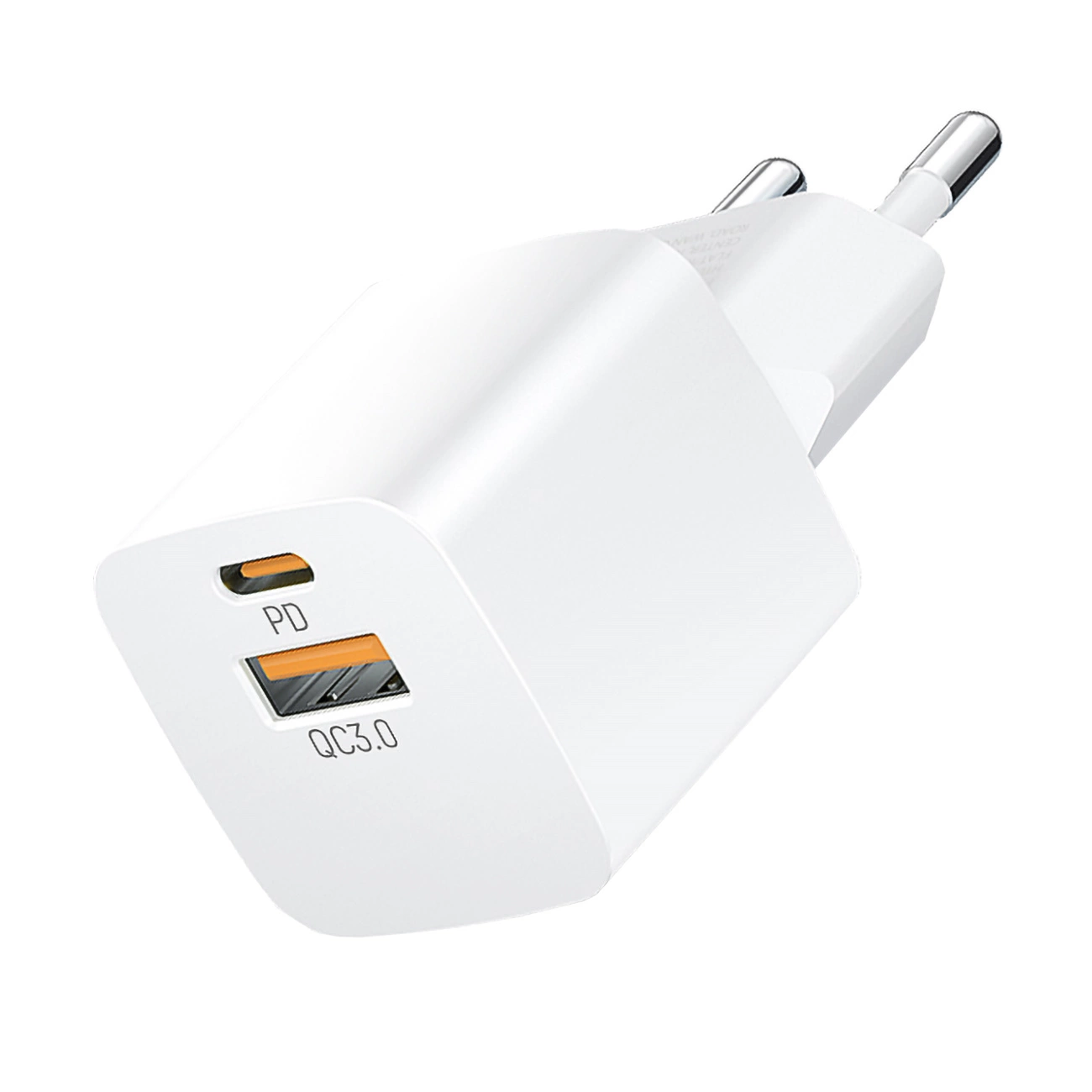 Wozinsky CMWCW 20W USB-C / USB-A wall charger - white, Wozinsky 5907769308611 5907769308611