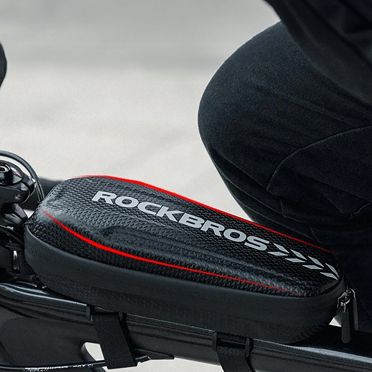 Rockbros B62-1 bicycle bag for handlebar or frame 3 l - black, Rockbros 7683507142010 7683507142010