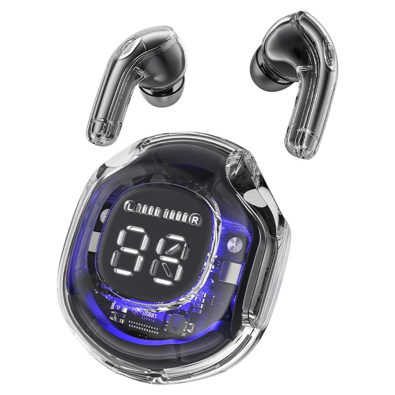 Acefast T8 TWS Bluetooth Wireless Headphones - Black, Acefast 6974316282211