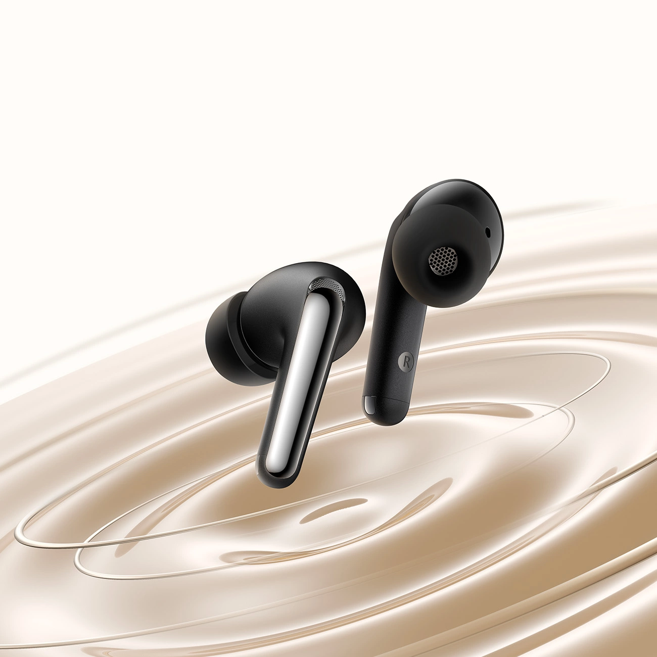 Joyroom Funpods JR-FN1 wireless in-ear TWS Bluetooth 5.4 ANC ENC headphones - black, Joyroom JR-FN1_B JR-FN1_B